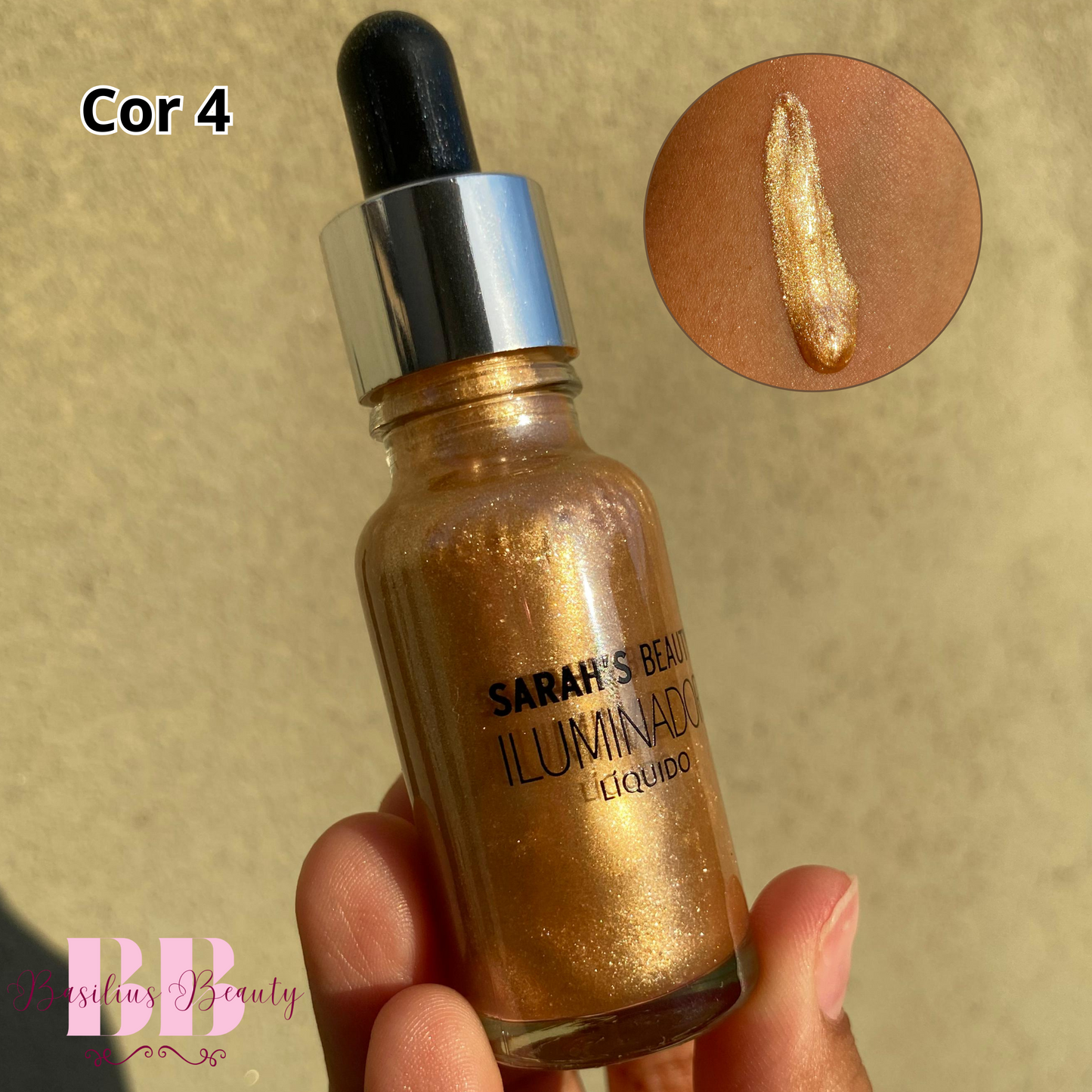 Iluminador Líquido 20g Alta Fixação - Sarah’s Beauty