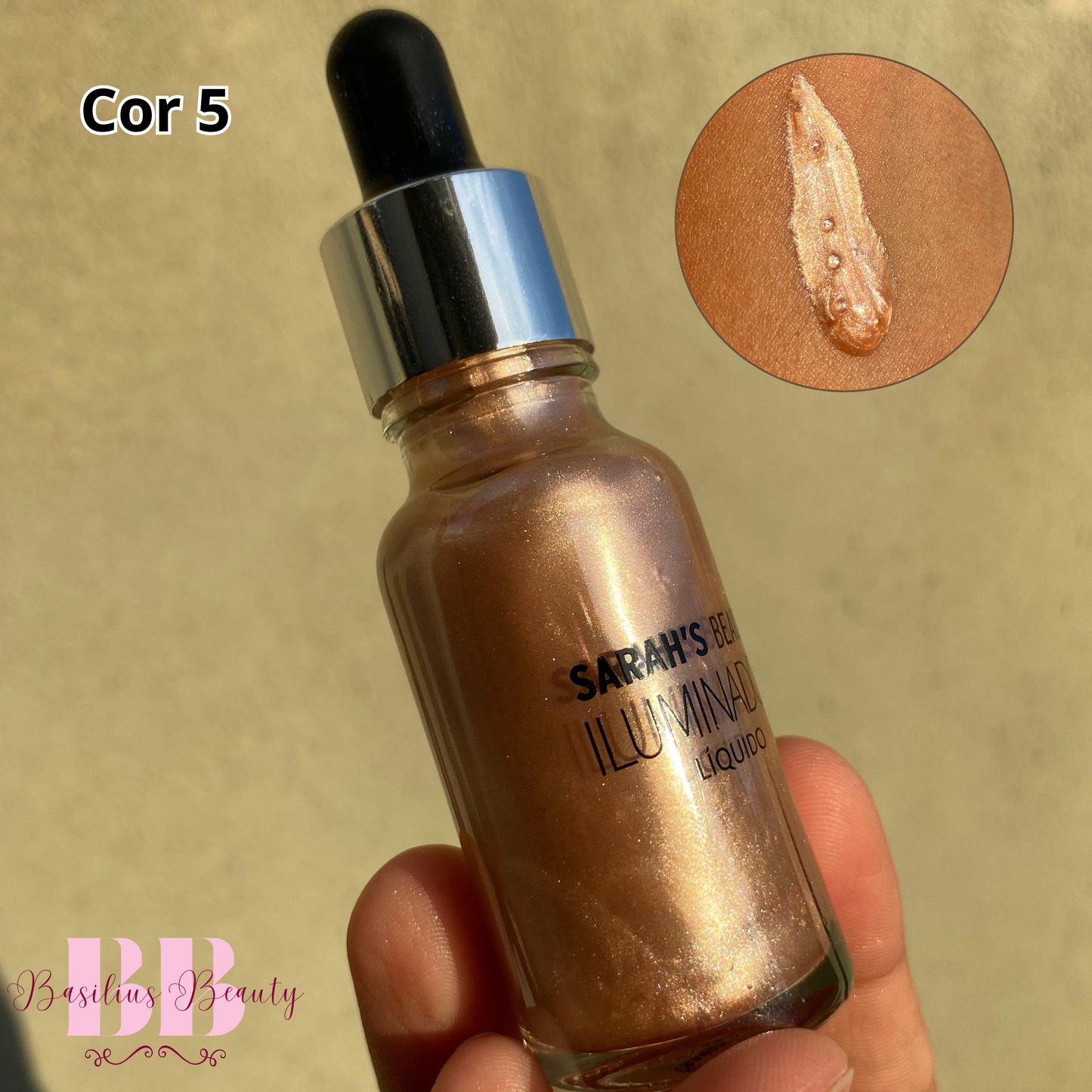 Iluminador Líquido 20g Alta Fixação - Sarah’s Beauty