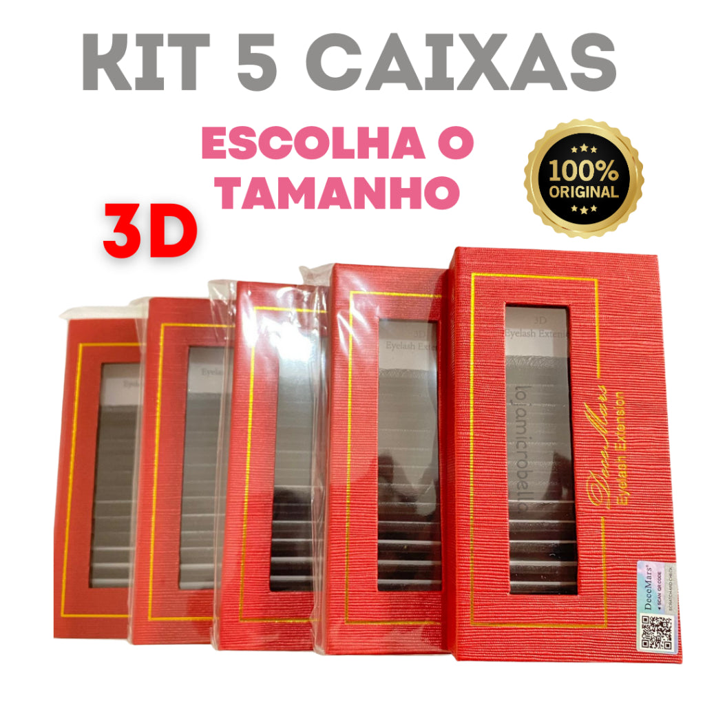 Fios Decemars 3D W - Volume Egípcio