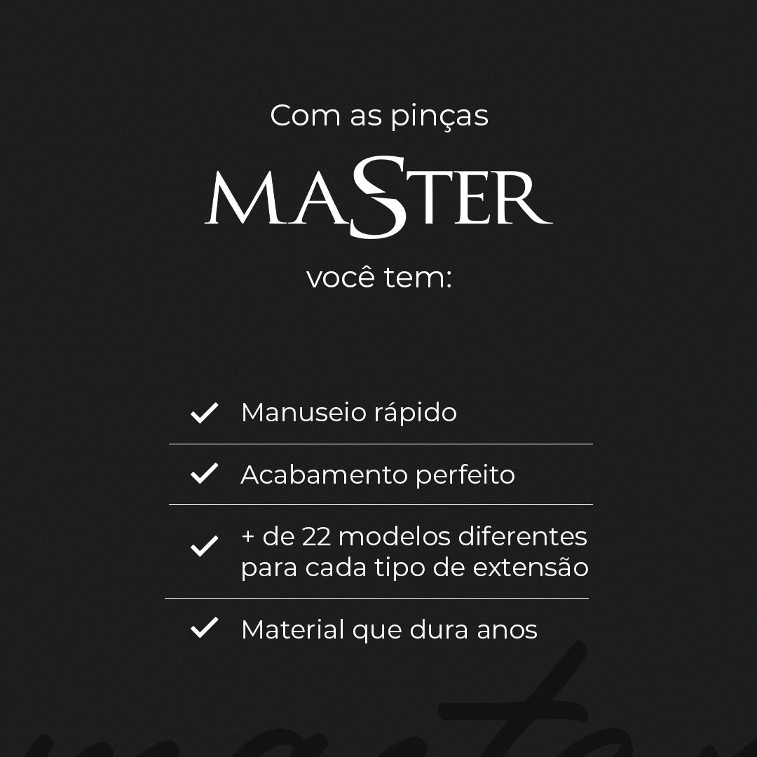 Pinça Master 2M-PRO para Isolamento