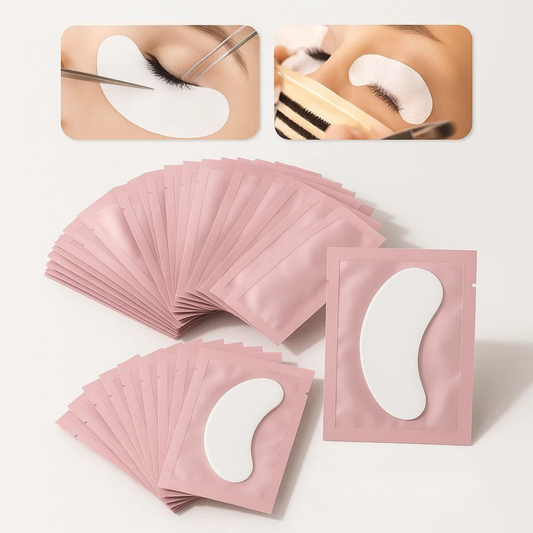 Pads Rosa 100 Unidades (50 Pares) - Extensão de Cílios