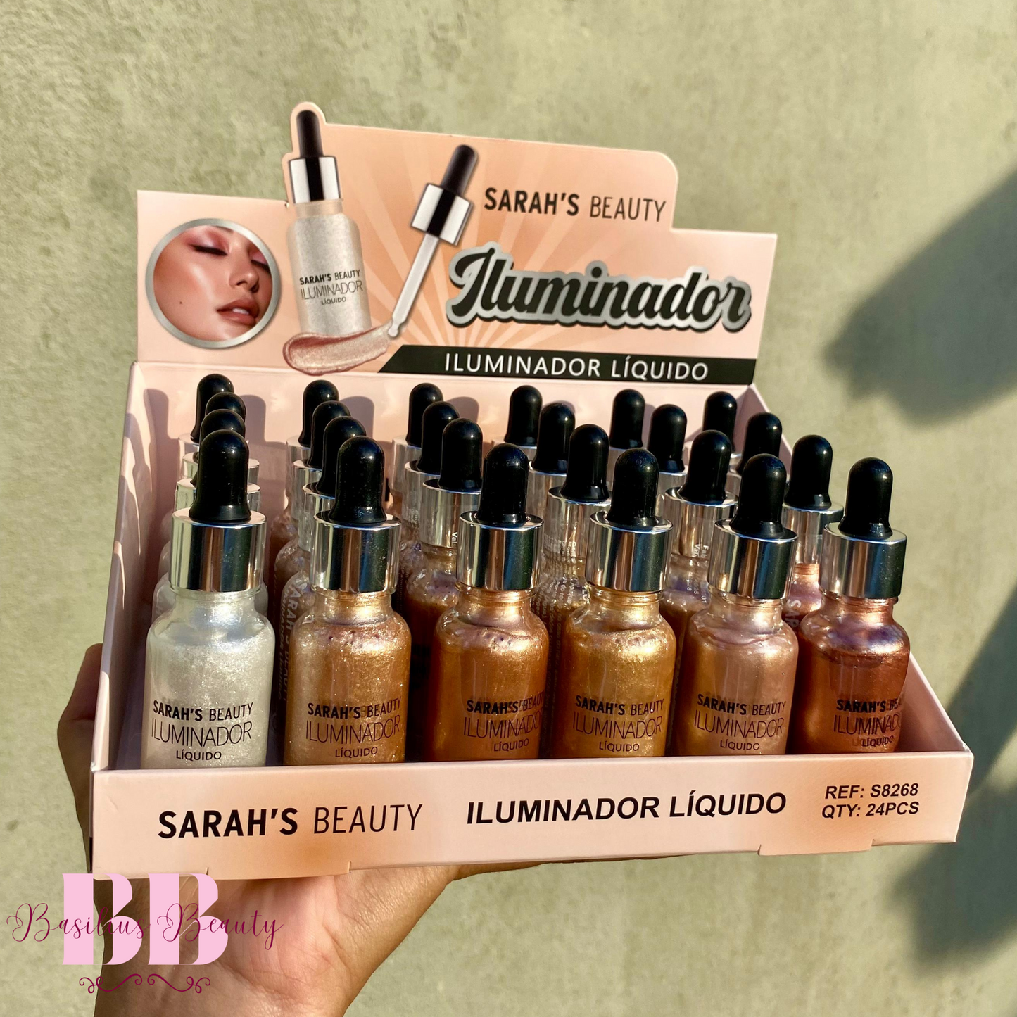 Iluminador Líquido 20g Alta Fixação - Sarah’s Beauty