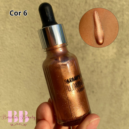 Iluminador Líquido 20g Alta Fixação - Sarah’s Beauty
